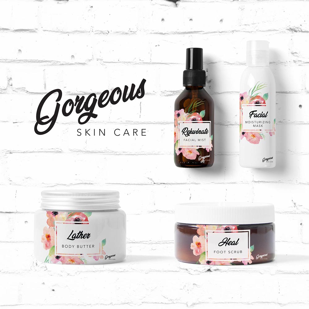 Gorgeous Skin Care Packaging